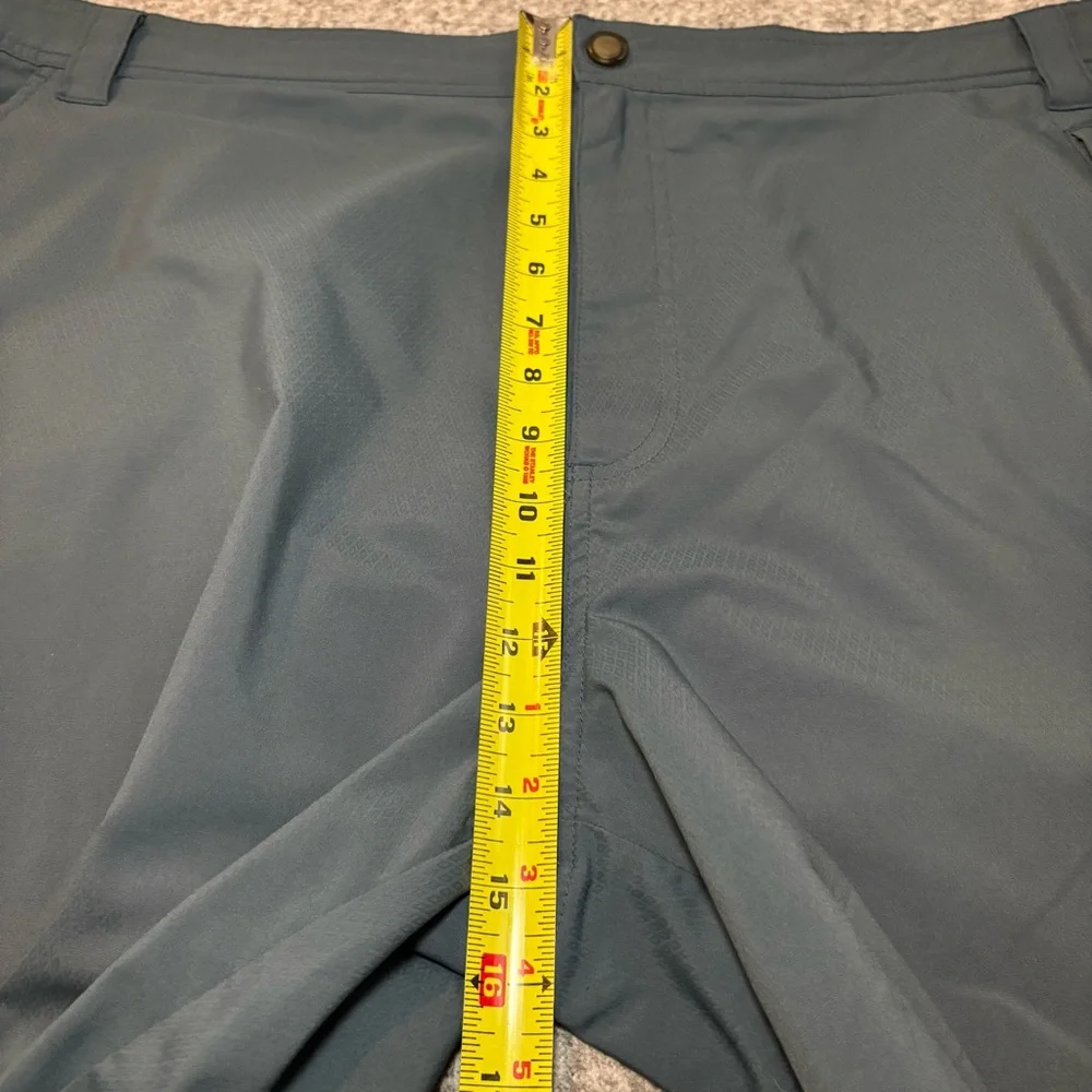 Reel Legends Men’s Adventure Athletic Shorts Tan Gray Blue 44 Bundle